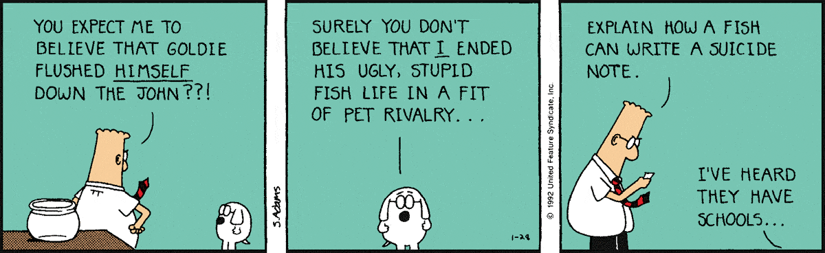 Dilbert Cartoon